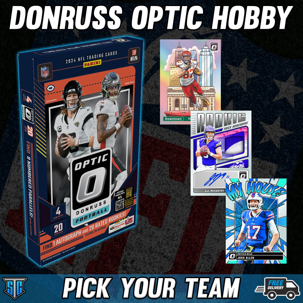 Break 1062 - NFL - Donruss Optic Hobby - PICK YOUR TEAM