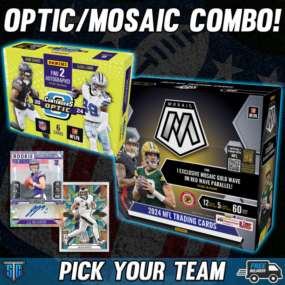 Break 912 - NFL - Optic/Mosaic Combo - PICK YOUR TEAM