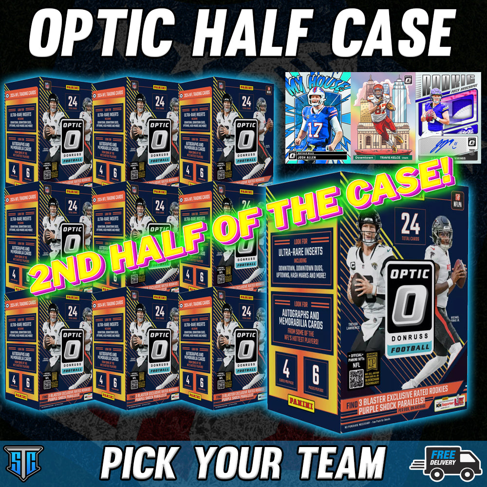 Break 675 - NFL - Optic Blaster Half Case - PICK YOUR TEAM