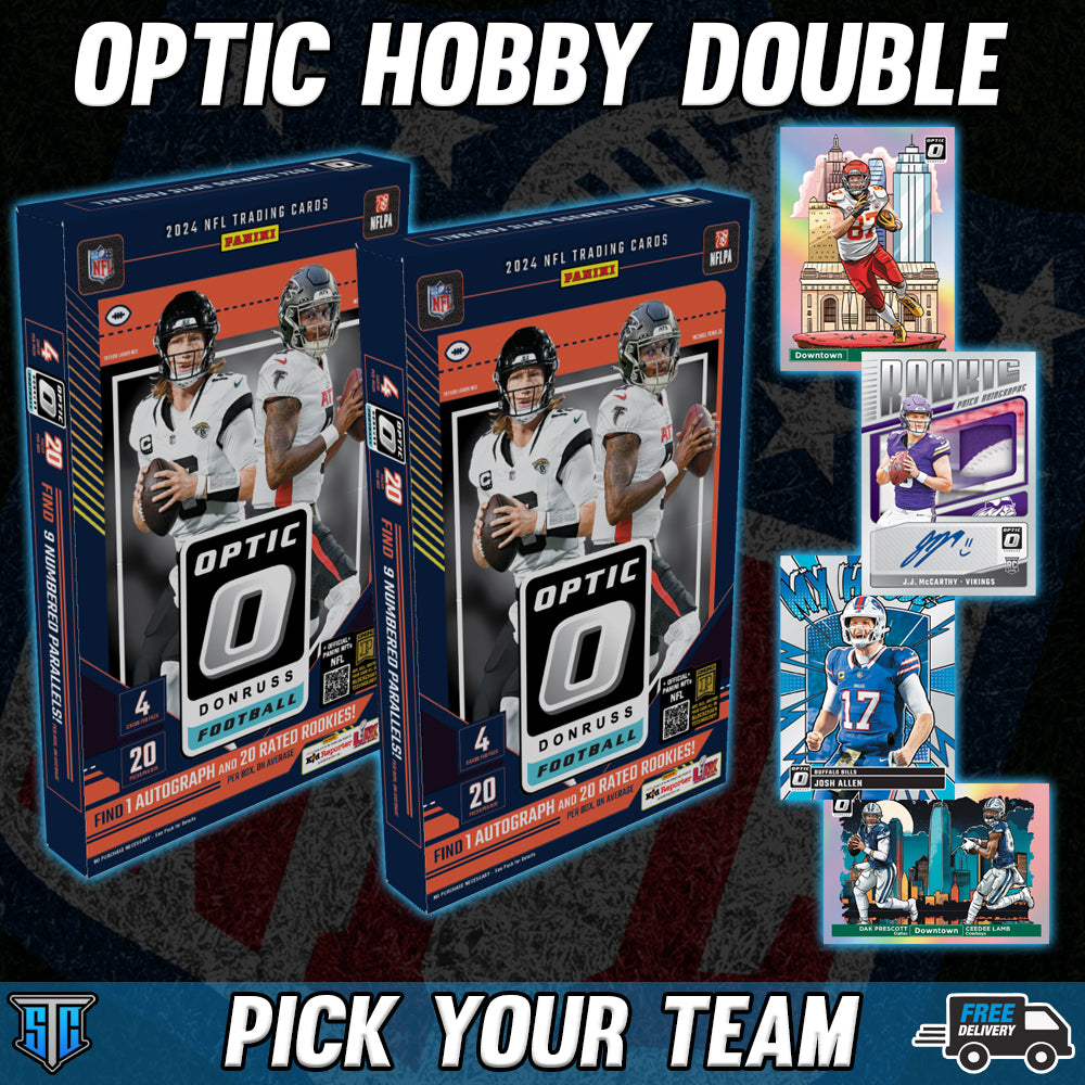 Break 558 - NFL - Optic Hobby Double - PICK YOUR TEAM