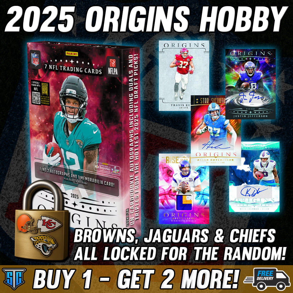 Break 955 - NFL - 2025 Origins Hobby - Buy 1 Team & Get 2 More!