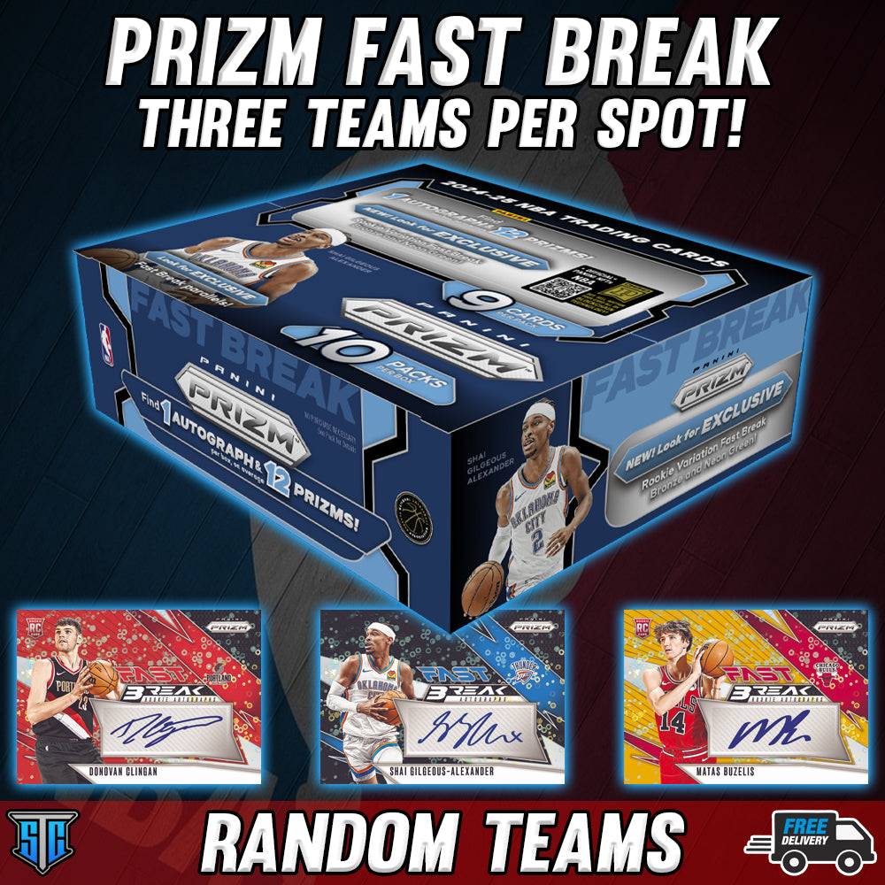 Break 371 - NBA - Prizm Fast Break - Three Teams Per Spot!
