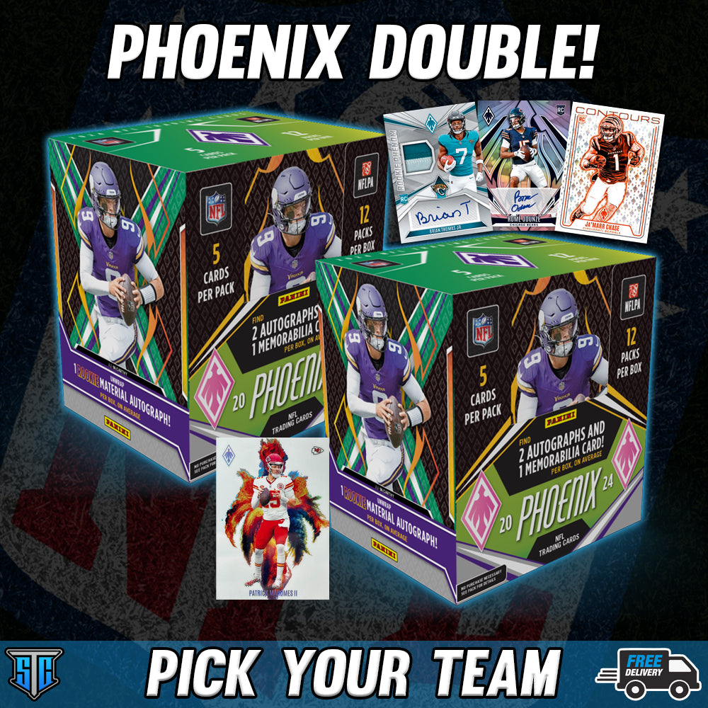 Break 548 - NFL - Phoenix Double! - PICK YOUR TEAM