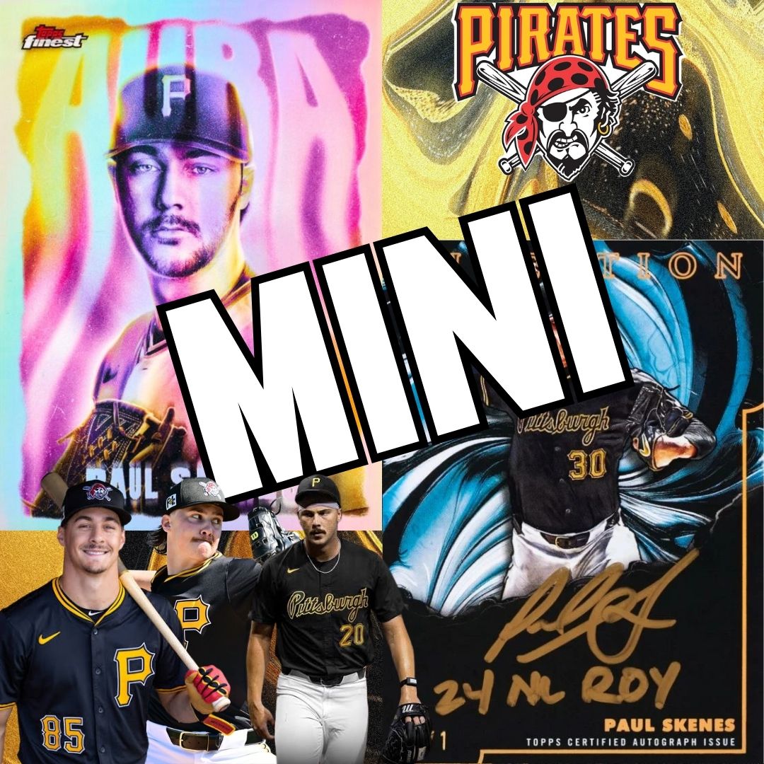 Coin Flip Mini for PIRATES & More! - Break 2149 - MLB - Topps Finest/Inception Double Half Case!