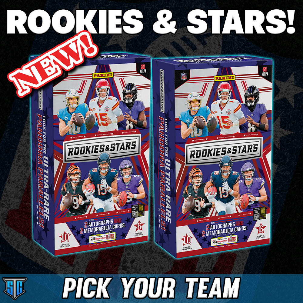 Break 236 - NFL - Rookies & Stars DOUBLE - Pick Your Team