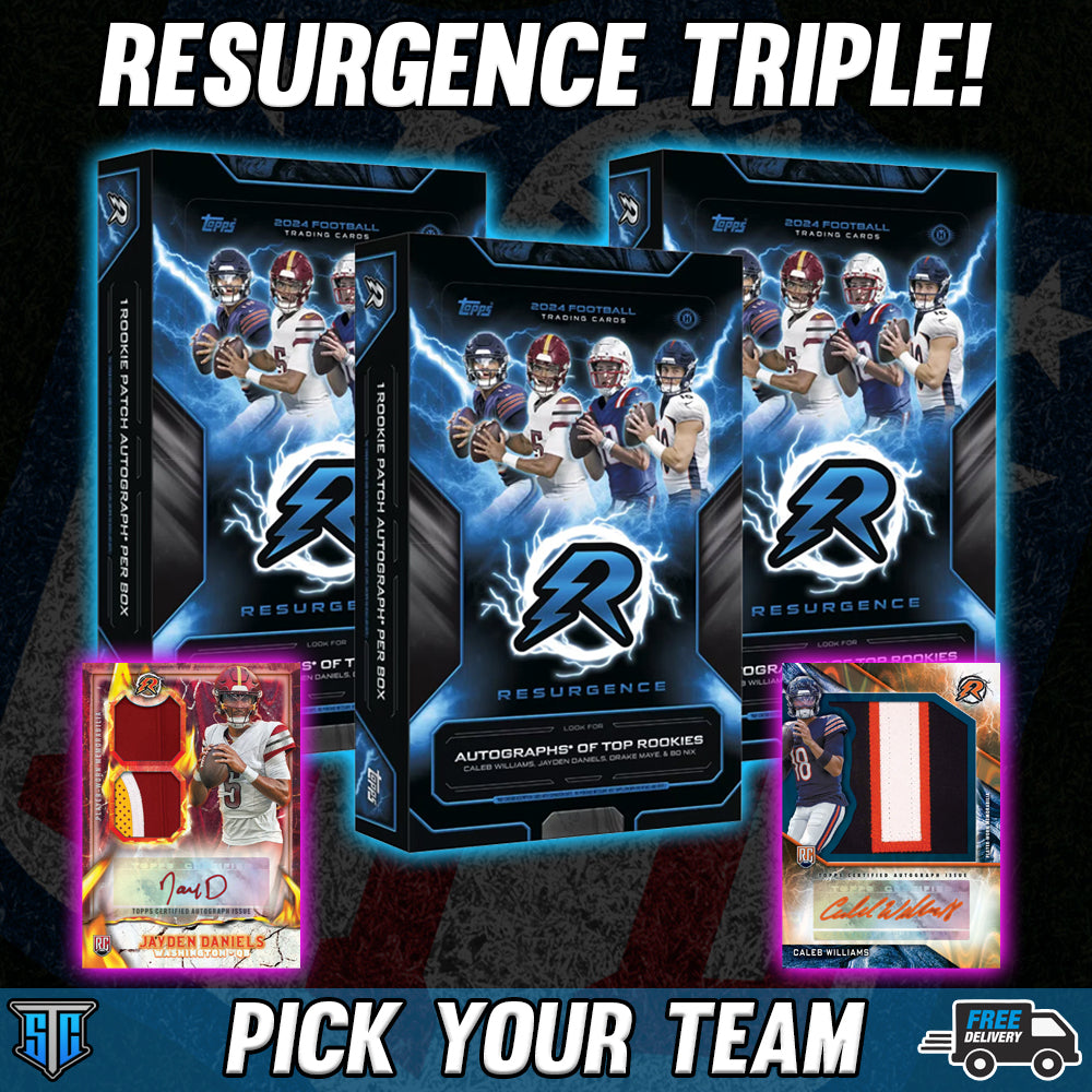 Break 630 - NFL - Topps Resurgence Triple - PICK YOUR TEAM