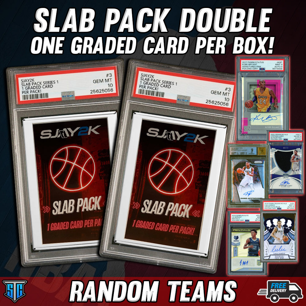 Break 215 - NBA - 10 Spotter Slab Pack Double ROUND 4! - Only $44 a Spot!