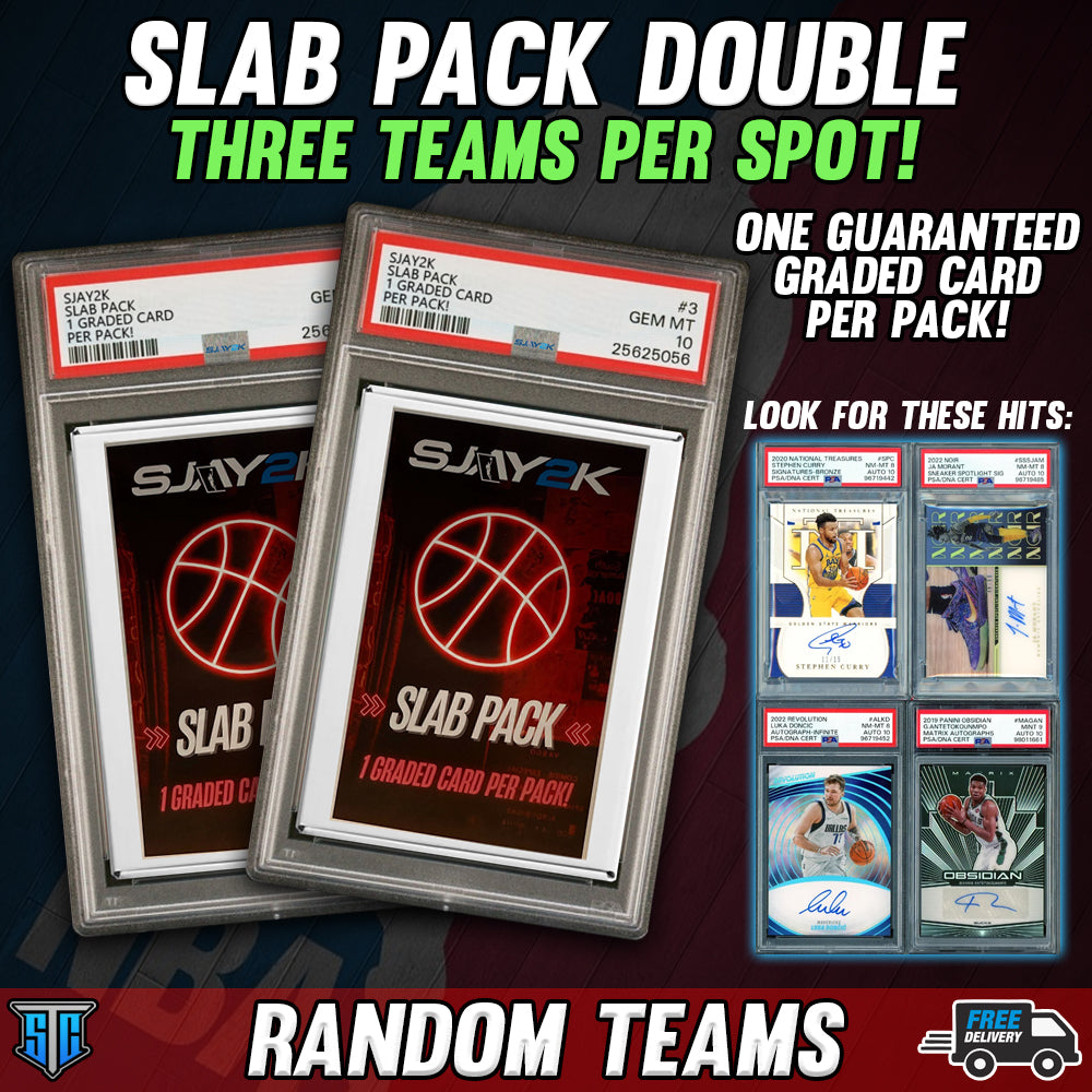 Break 551 - NBA - Slab Pack Double - Three Teams Per Spot!