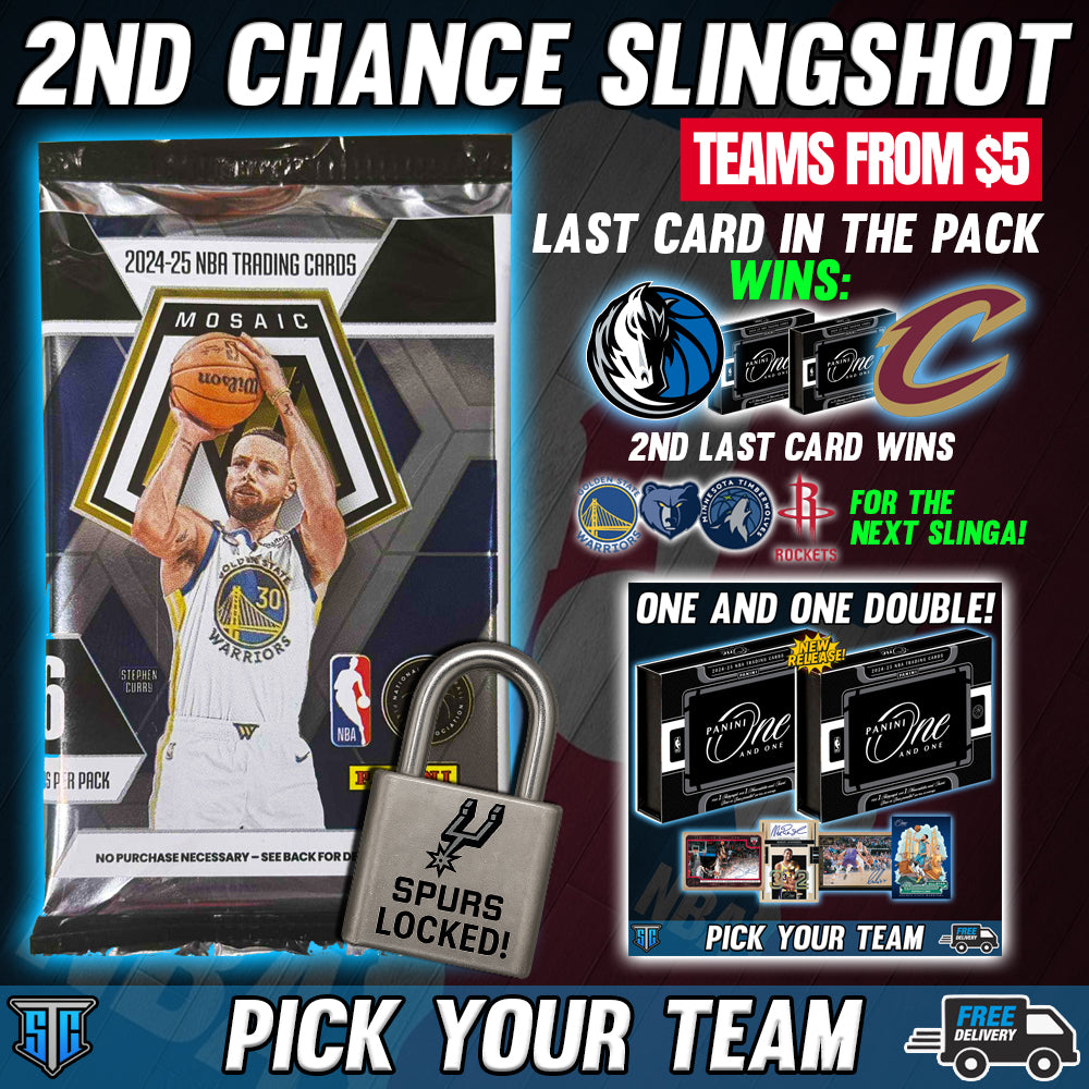 2nd Chance Slingshot - Win the Mavs & Cavs in One & One!