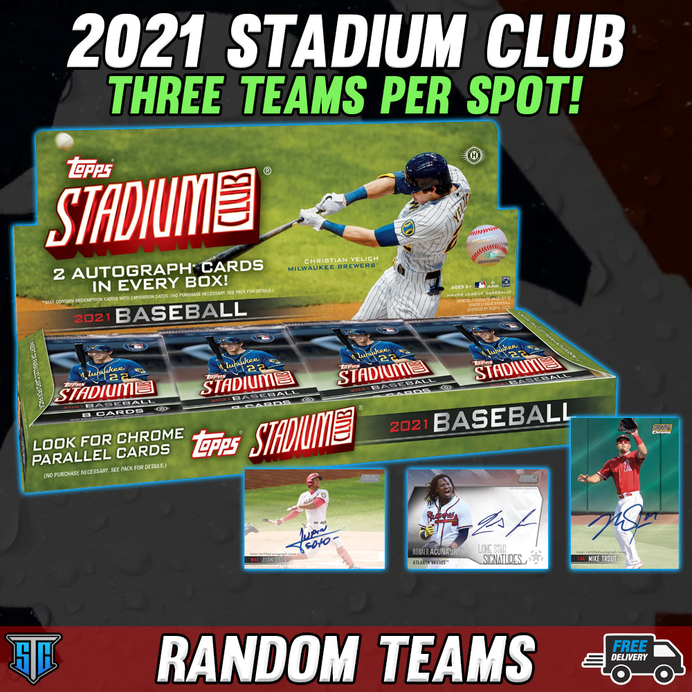 Break 530 - MLB - 2021 Stadium Club Hobby  - 10 SPOTTER!