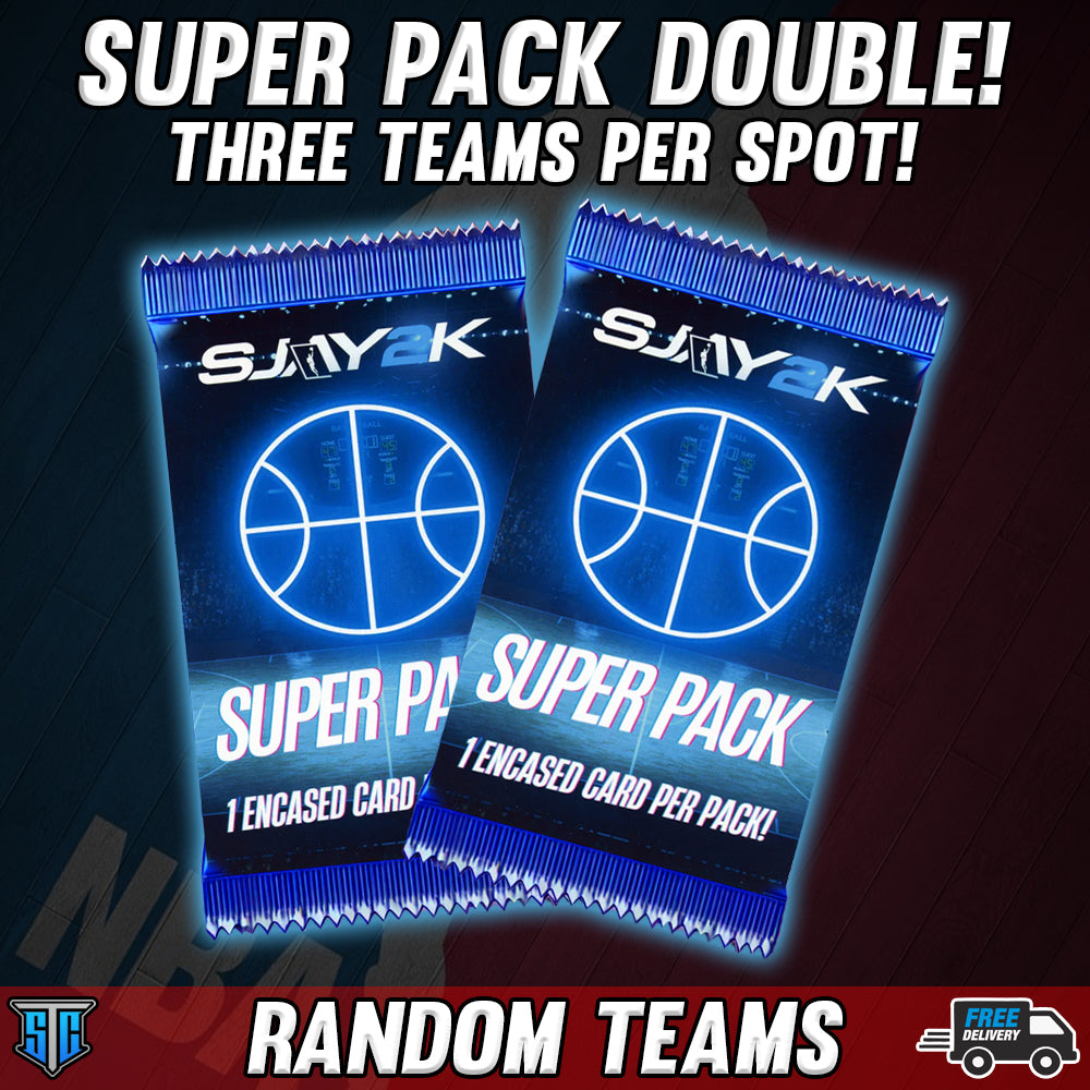 Break 410 - NBA - SJay SuperPack Double ROUNS 2! - Three Teams Per Spot!