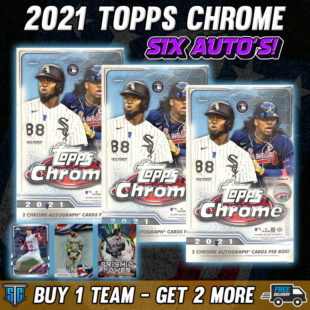 Break 443 - MLB - 2021 Topps Chrome Hobby Triple - 10 Spotter