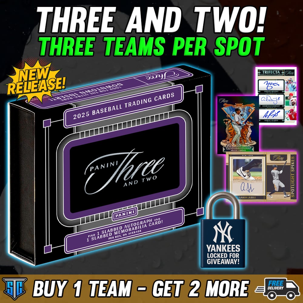 Break 1030 - MLB - Three & Two - Buy One Team, Get Two Free!