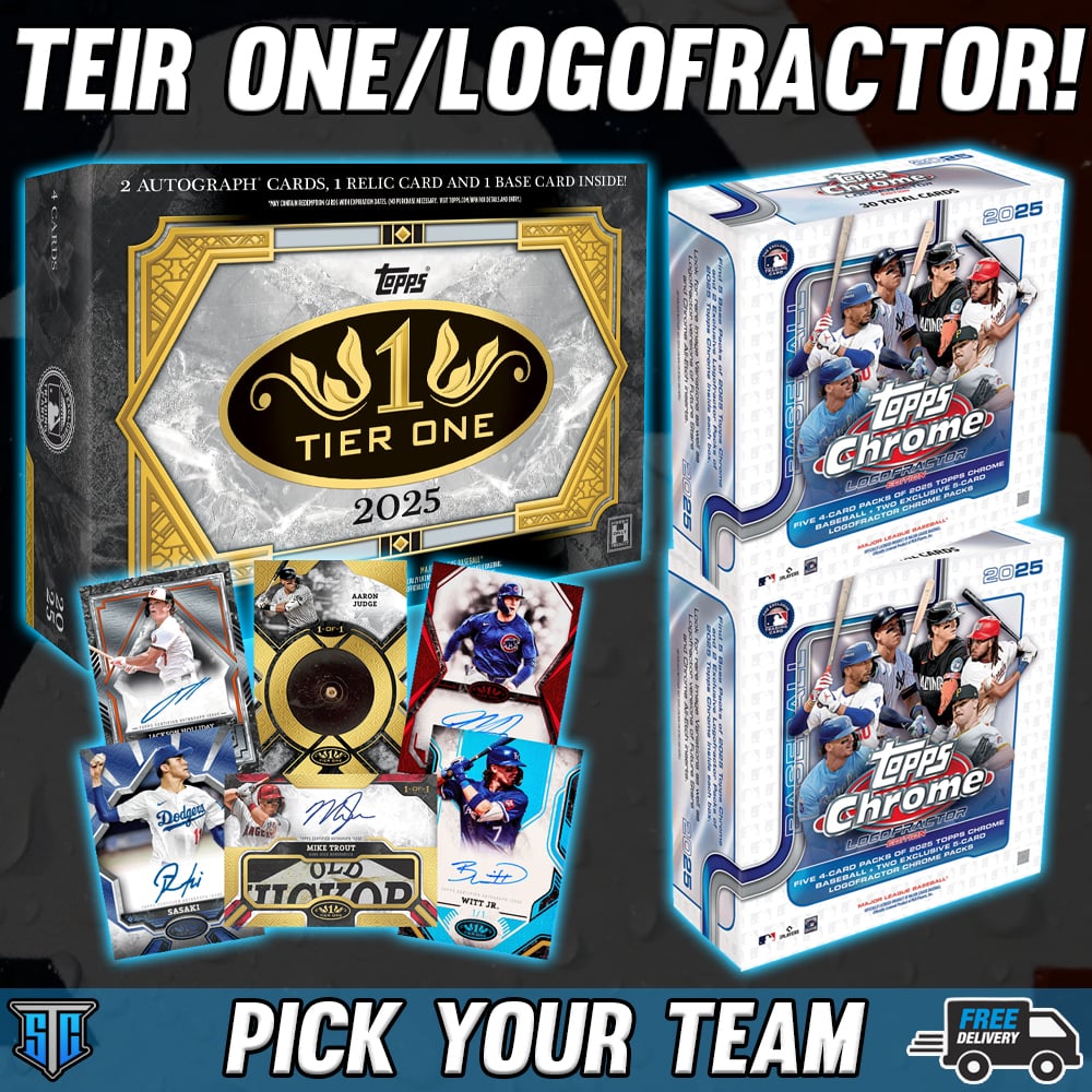 Break 1020 - MLB - Tier One/Logo Combo - PICK YOUR TEAM