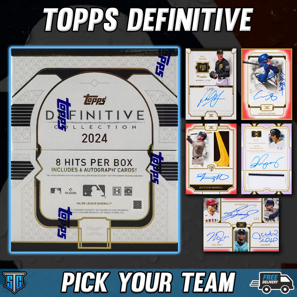 Break 146 - MLB - 2024 Topps Definitive - 10% OFF ALL TEAMS!