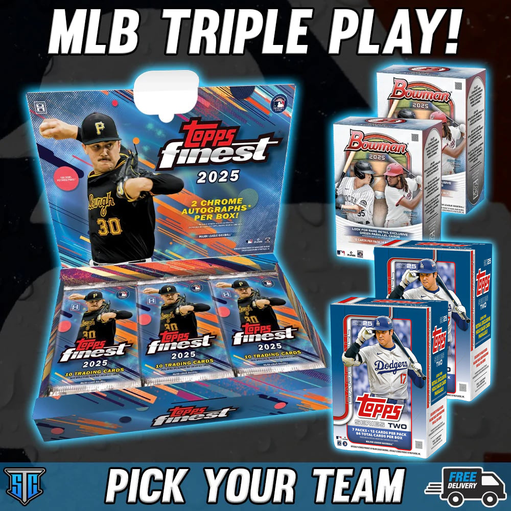 Break 931 - MLB - Triple Play - PICK YOUR TEAM