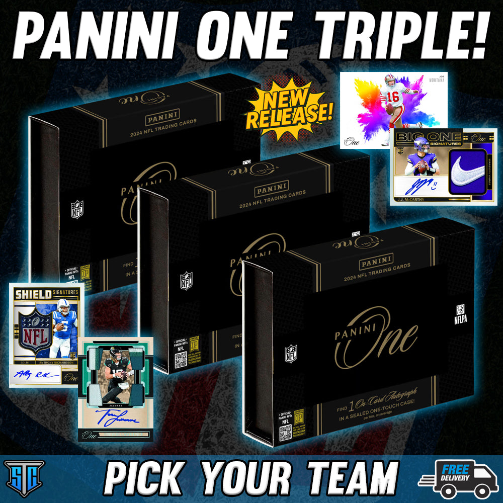 Break 982 - NFL - Panini One Triple - PICK YOUR TEAM