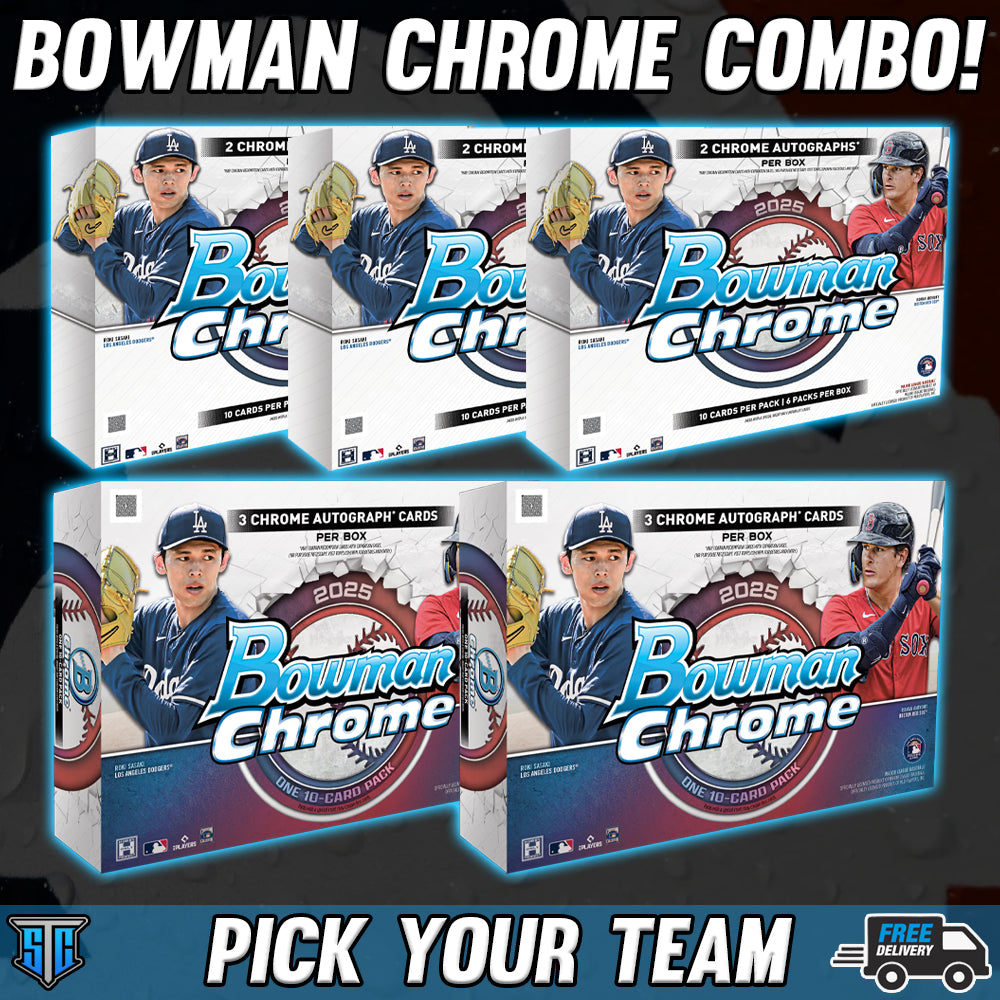 Break 1035 - MLB - 2025 Bowman Chrome Combo!  - PICK YOUR TEAM