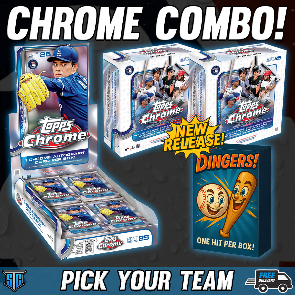 Break 948 - MLB - Chrome Hobby/Logo Combo - PICK YOUR TEAM
