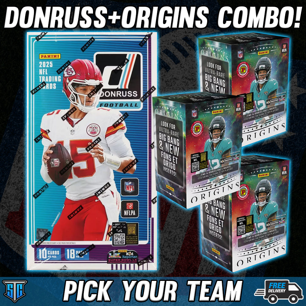 Break 990 - NFL - Donruss/Origins Combo - PICK YOUR TEAM