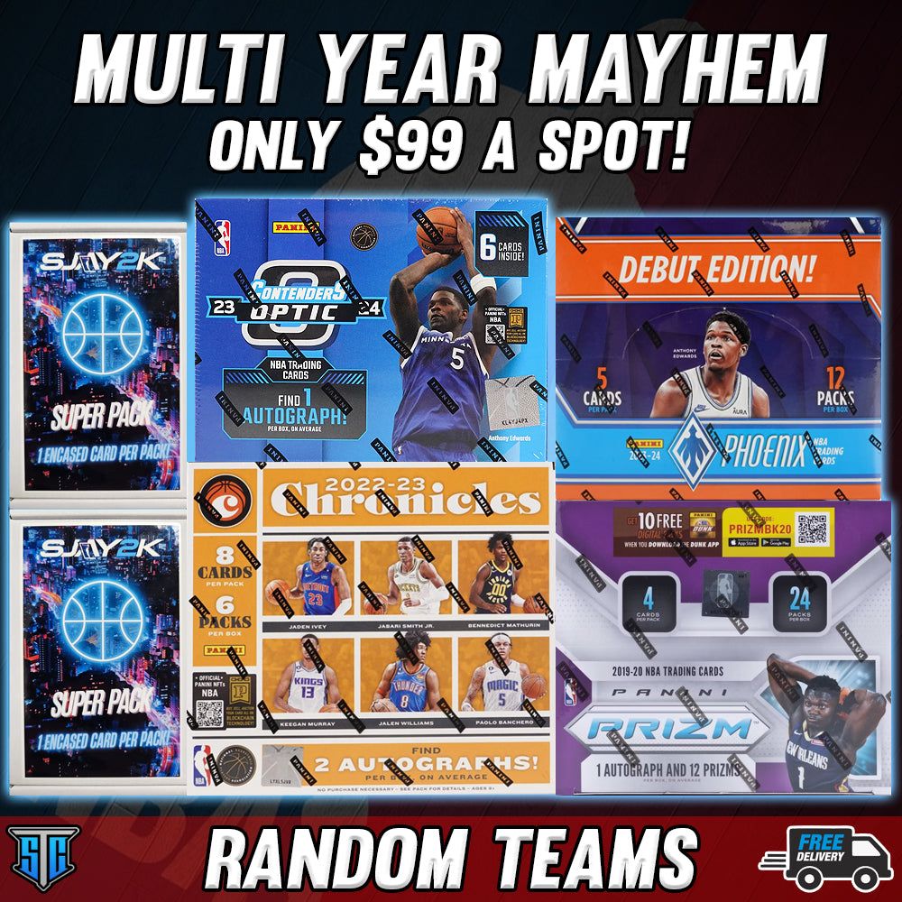 Break 113 - NBA - Multi Year Mayhem - Only $99 a Spot!