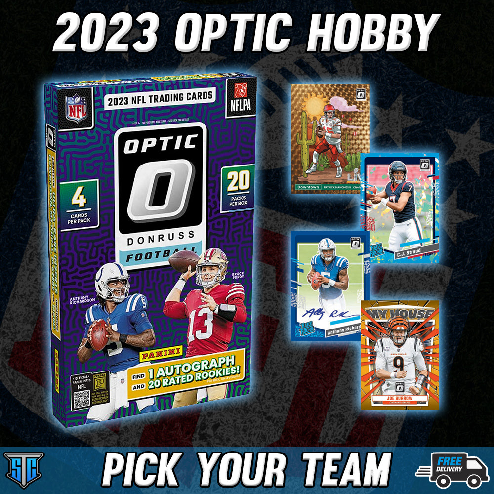 Break 144 - NFL - Optic Hobby - PICK YOUR TEAM