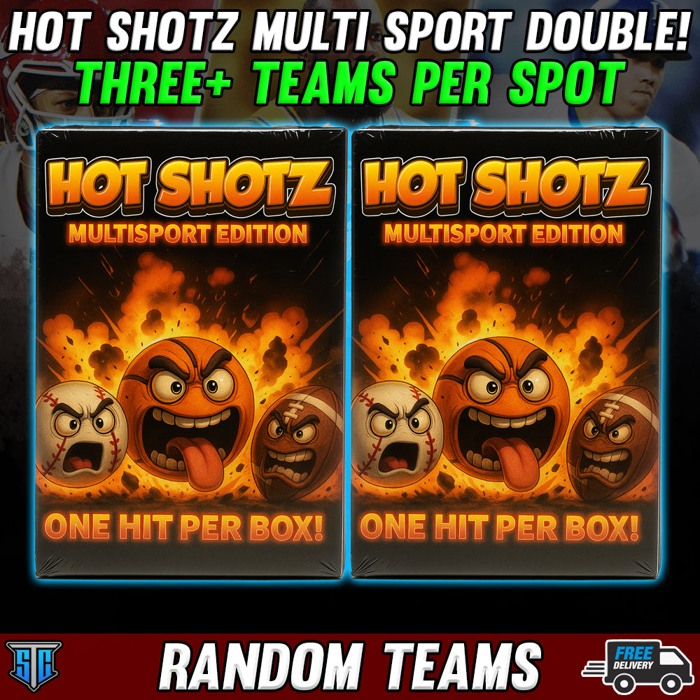 Break 1032 - Hot Shotz Repack Double ROUND 2 - THREE+ TEAMS PER SPOT!