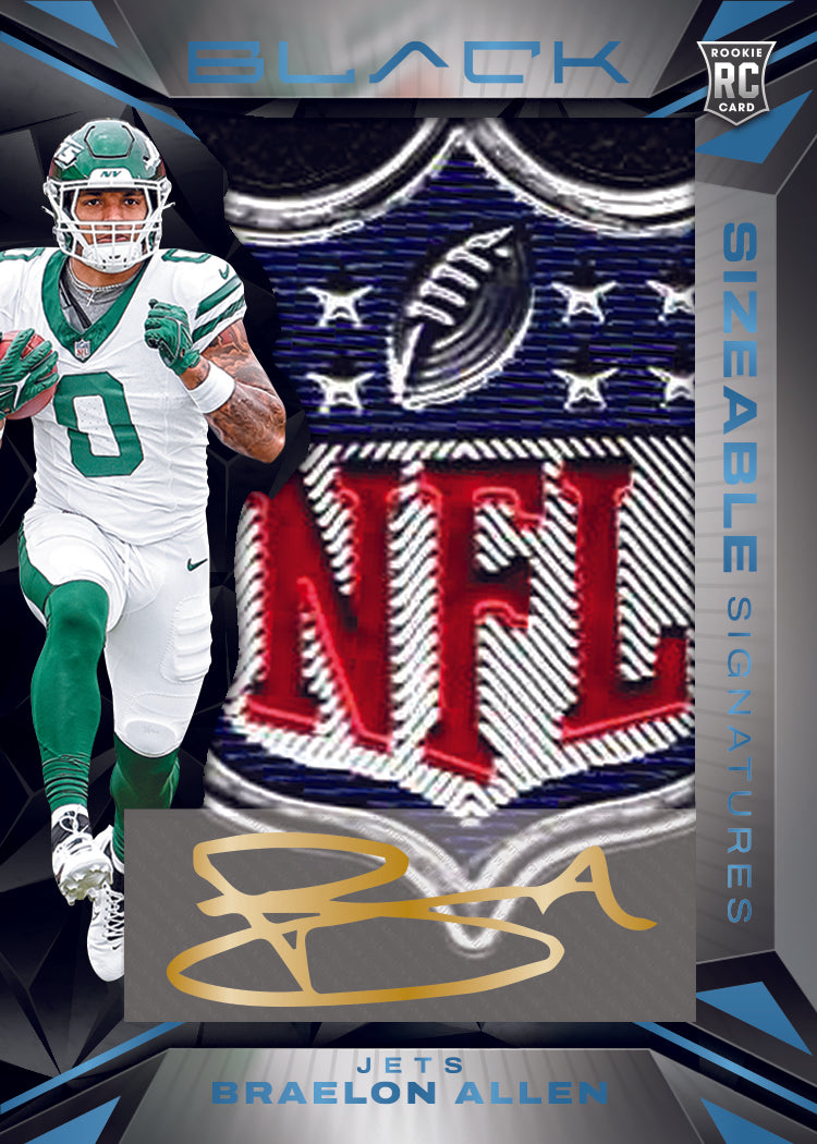 Break 029 - NFL - Black Football Double - PICK YOUR TEAM!