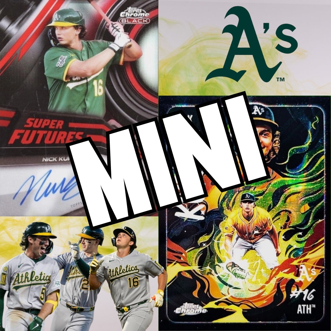 Coin-Flip Mini for A's & More! - Break 2073 - MLB - Four Box Tribute Mixer