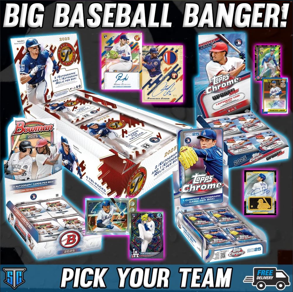Break 1645 - MLB - Big Baseball Banger! - PICK YOUR TEAM