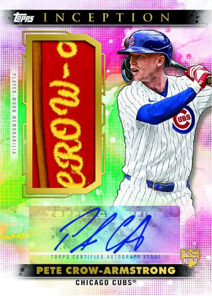 Break 1620 - MLB - 2024 Topps Inception FULL CASE! - PICK YOUR TEAM