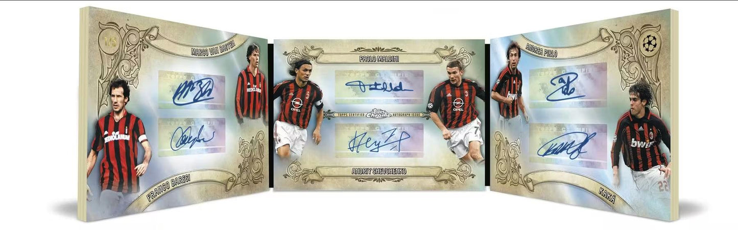 Break 1698 - SOCCER - 2025-26 Topps Chrome UEFA Club Comps 4 Boxer - PICK YOUR TEAM/PLAYER