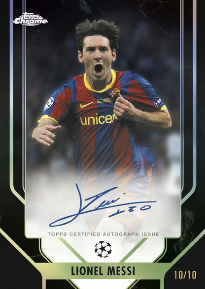 Break 1778 - SOCCER - 2025-26 Topps Chrome UEFA Club Comps 4 Boxer - PICK YOUR TEAM/PLAYER