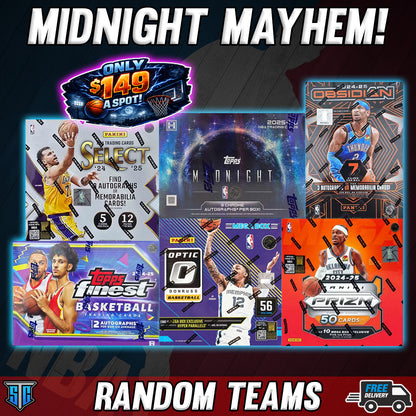Break 1406 - NBA - Midnight Mayhem - Only $149 a Spot!