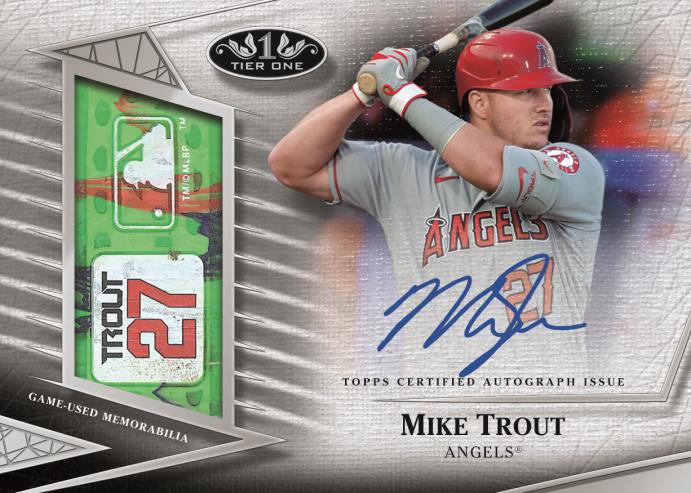Break 408 - MLB - 2022 Topps Tier One - Buy 1 Get 2 Free PYT!