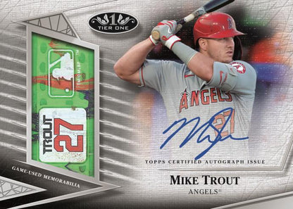 Break 408 - MLB - 2022 Topps Tier One - Buy 1 Get 2 Free PYT!