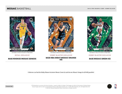 Break 847 - NBA - Mosaic CASE BREAK - PICK YOUR TEAM