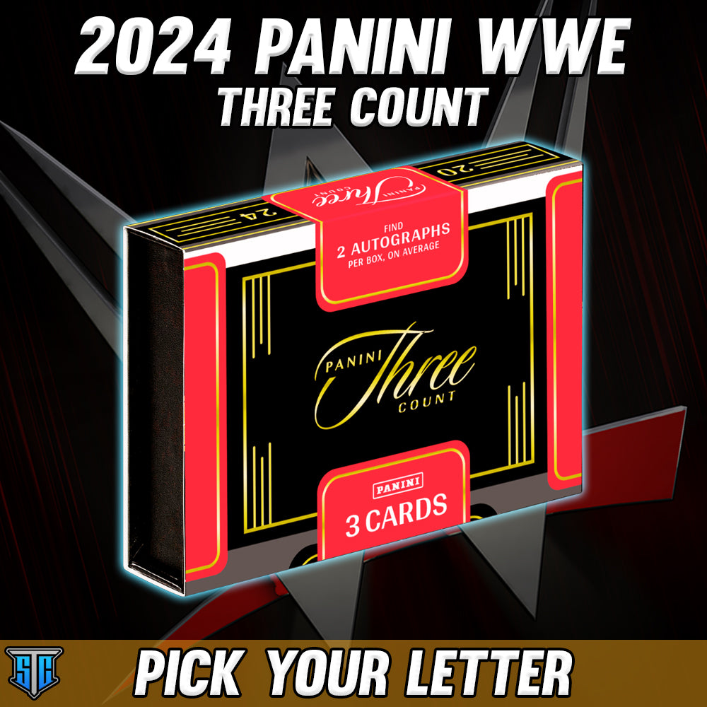 Break 014 - WWE - Three Count - PICK YOUR LETTER!