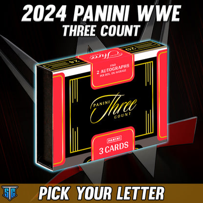 Break 014 - WWE - Three Count - PICK YOUR LETTER!