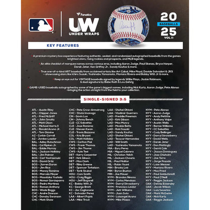 Break 1243 - MLB - Fanatics Under Wraps CASE BREAK! - RANDOM TEAMS