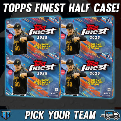 Break 895 - MLB - Topps Finest Half Case! - PICK YOUR TEAM