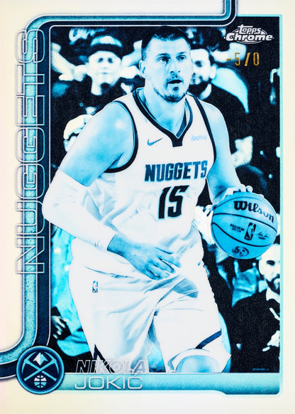 Break 1248 - NBA - Topps Chrome JUMBO - PICK YOUR TEAM!
