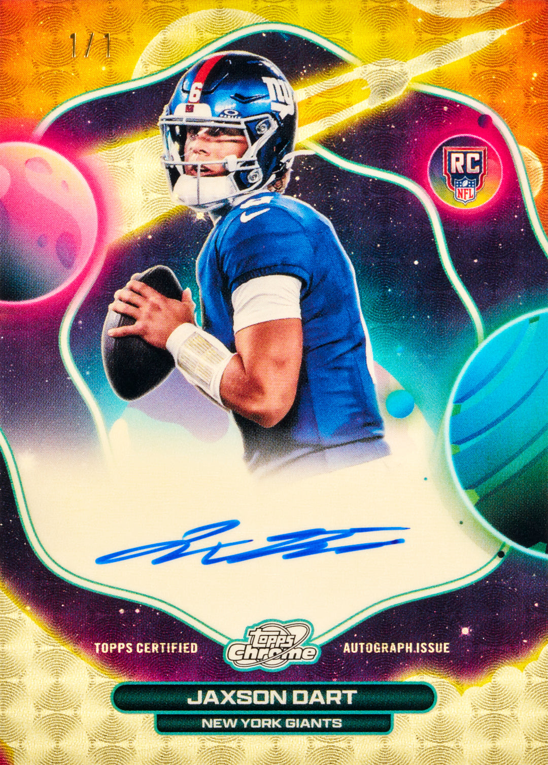 Break 1810 - NFL - Cosmic Chrome Double - PICK YOUR TEAM