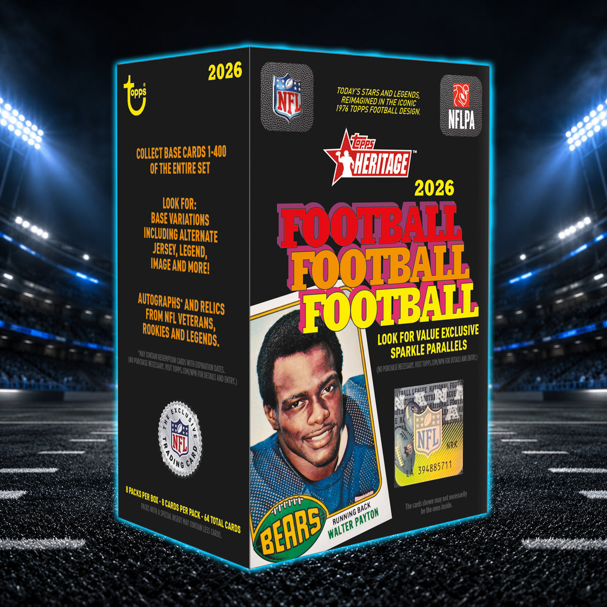 NFL - 2026 Topps Heritage Football Value Box