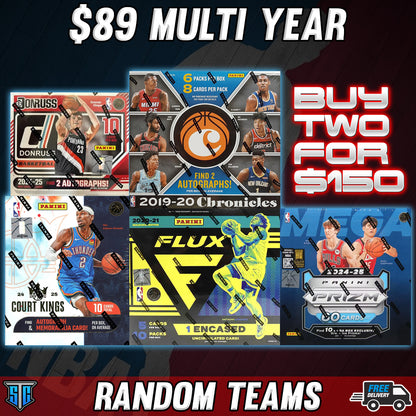 Break 398 - NBA - $89 Multi-Year - Buy Two & Save!