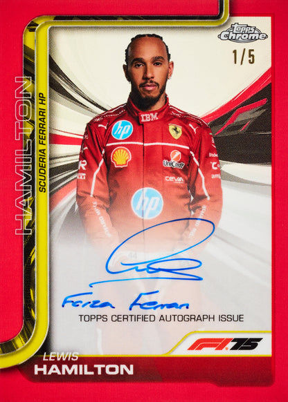 Break 1373 - F1 - 2025 Topps F1 Combo - PICK YOUR TEAM!