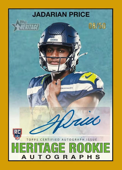 Break 2193 - NFL - 2026 Heritage Case Break - PICK YOUR TEAM