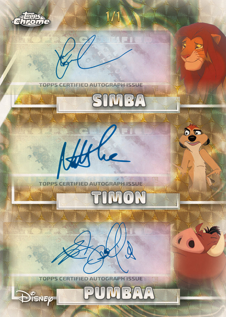 Break 1813 - DISNEY - 2026 Chrome Combo - PICK YOUR MOVIE