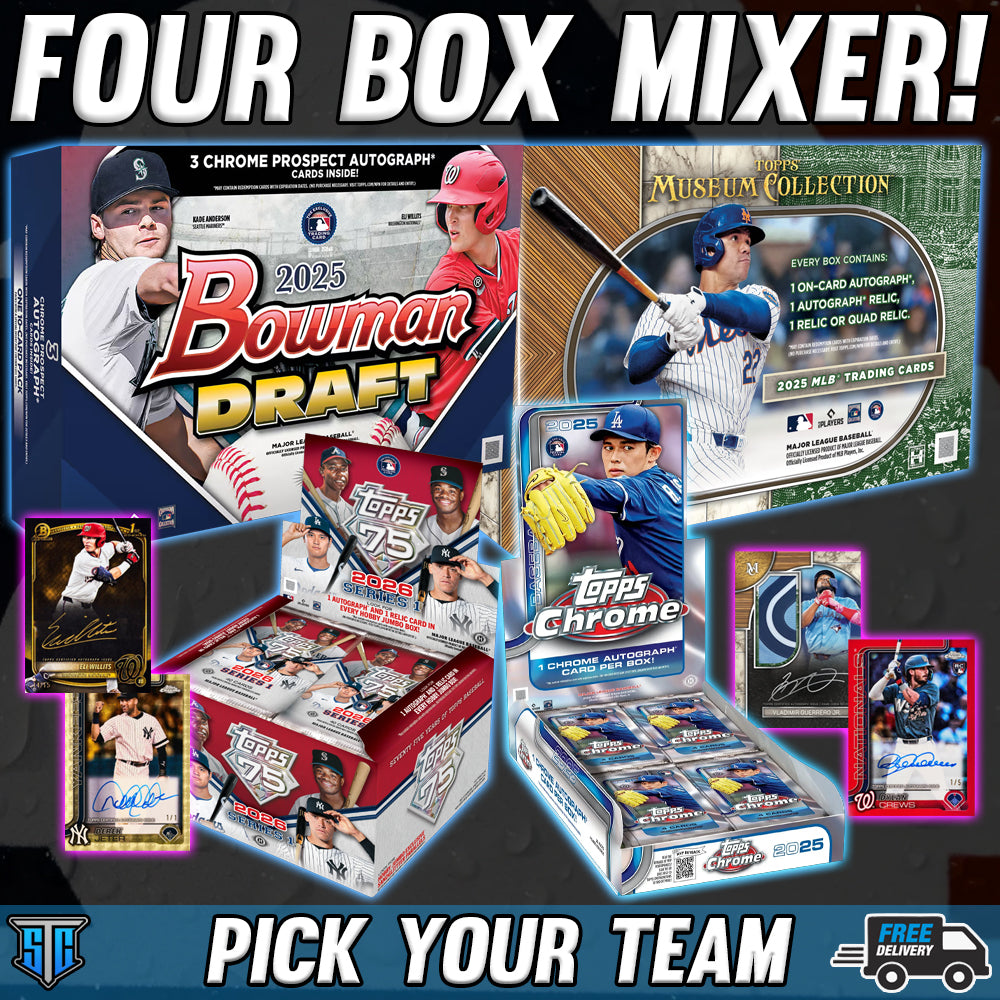 Break 1674 - MLB - 4 Box Mixer! - PICK YOUR TEAM