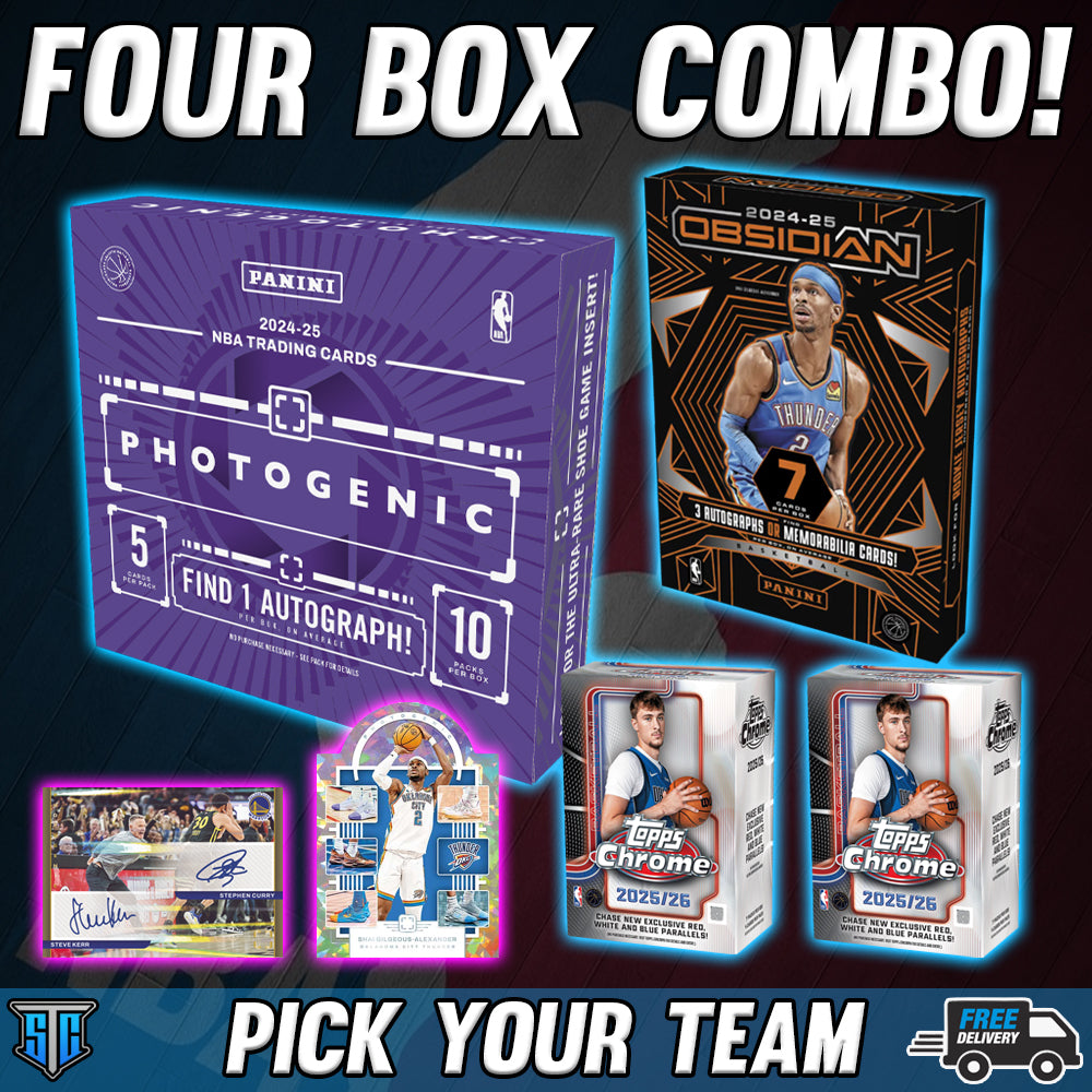 Break 1328 - NBA - Four Box Combo - PICK YOUR TEAM